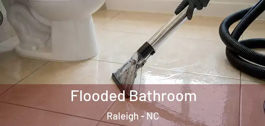  Flooded Bathroom Raleigh - NC